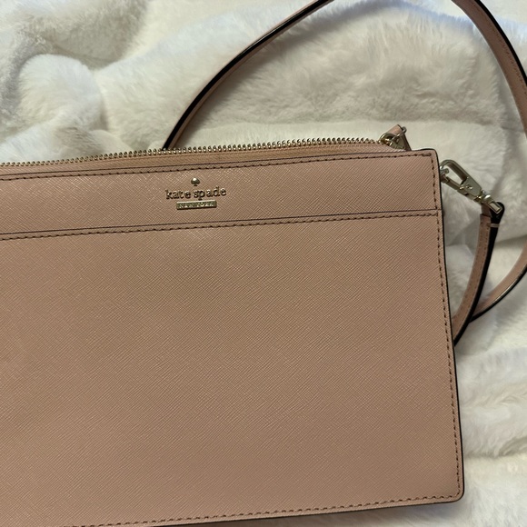 Michael Kors Crossbody Leather Powder Blush/Pink - Picture 3 of 4